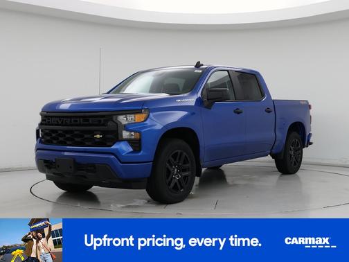Blue 2024 Chevrolet Silverado 1500 Custom