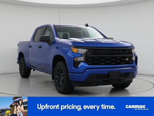 Blue 2024 Chevrolet Silverado 1500 Custom
