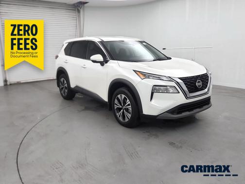 White 2021 Nissan Rogue SV