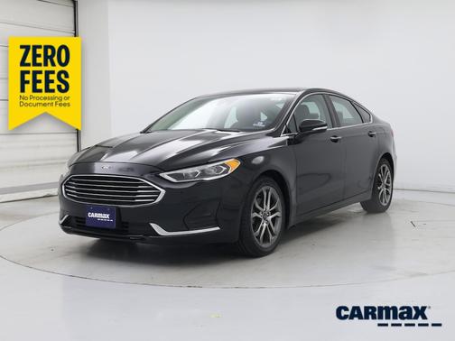 Black 2019 Ford Fusion SEL