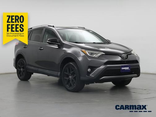 Gray 2017 Toyota RAV4 SE