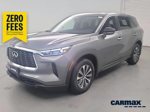 Gray 2024 INFINITI QX60 Pure
