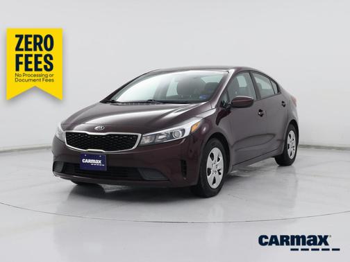 Burgundy 2018 Kia Forte LX