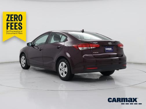 Burgundy 2018 Kia Forte LX