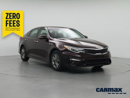 Burgundy 2019 Kia Optima LX