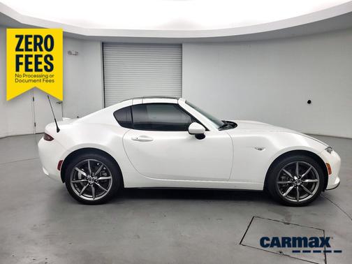 White 2023 Mazda MX-5 Miata RF Grand Touring