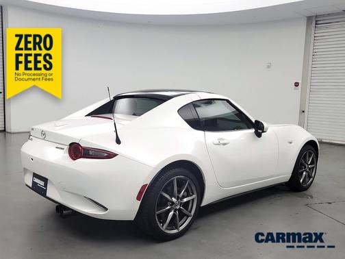 White 2023 Mazda MX-5 Miata RF Grand Touring