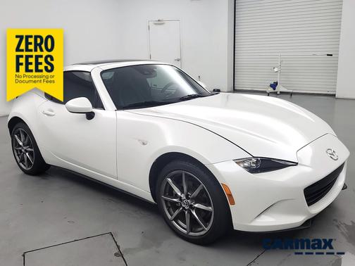 White 2023 Mazda MX-5 Miata RF Grand Touring