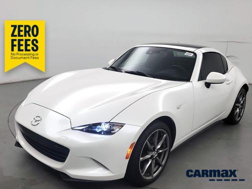 White 2023 Mazda MX-5 Miata RF Grand Touring