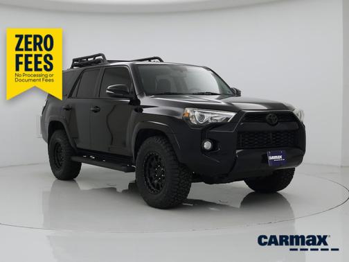 Black 2017 Toyota 4Runner SR5 Premium