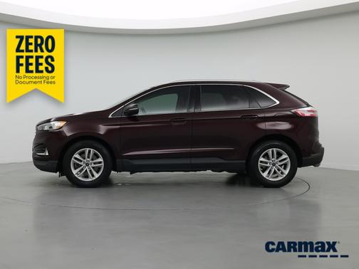 Burgundy 2019 Ford Edge SEL