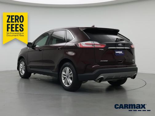 Burgundy 2019 Ford Edge SEL