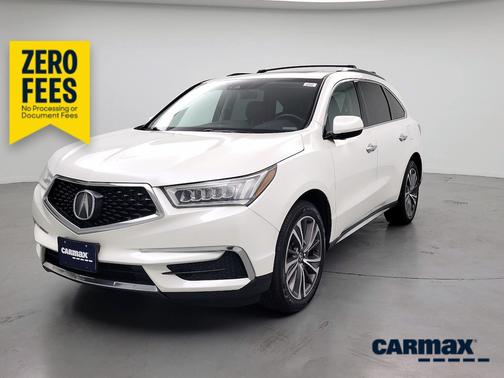 White 2019 Acura MDX SH-AWD Technology