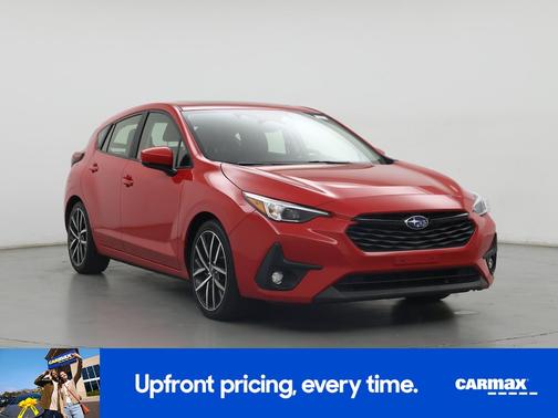 Red 2024 Subaru Impreza Sport