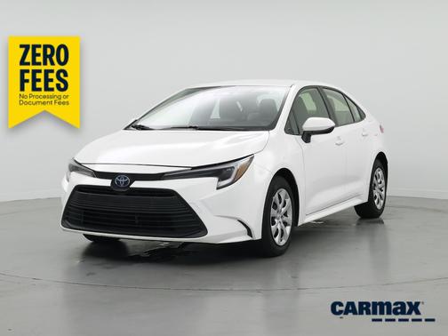 White 2023 Toyota Corolla Hybrid LE