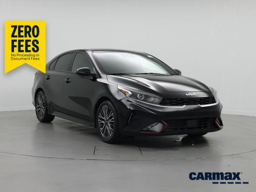 Black 2024 Kia Forte GT-Line