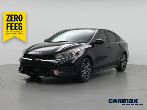 Black 2024 Kia Forte GT-Line