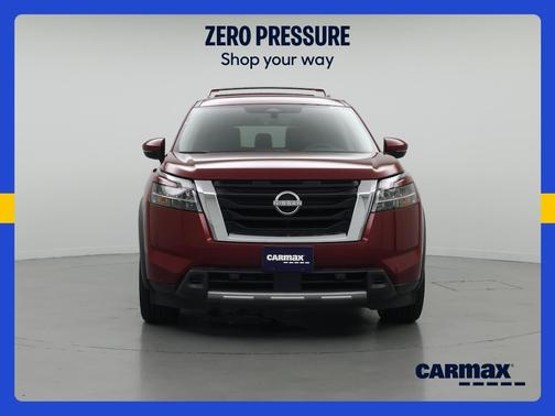 Red 2023 Nissan Pathfinder SL