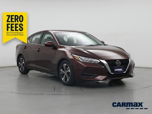Red 2023 Nissan Sentra SV