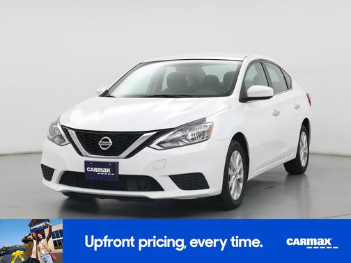 White 2019 Nissan Sentra SV