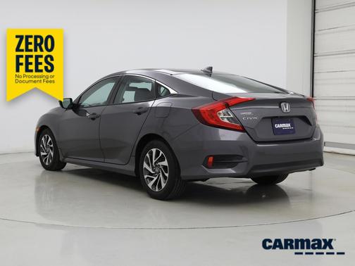 Gray 2018 Honda Civic EX