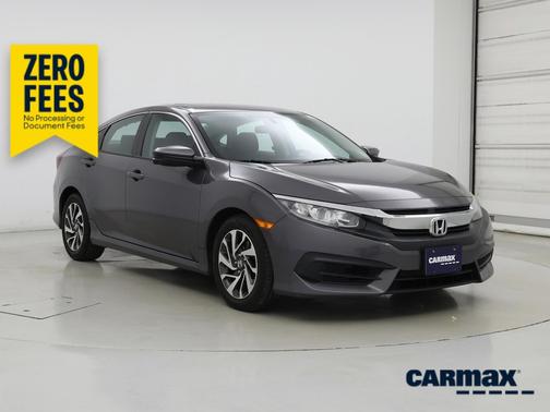 Gray 2018 Honda Civic EX