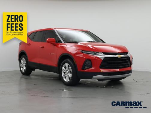 Red 2021 Chevrolet Blazer LT