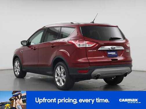 Red 2016 Ford Escape Titanium