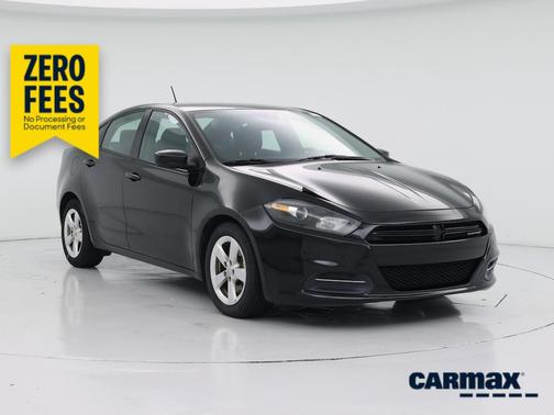Black 2016 Dodge Dart SXT