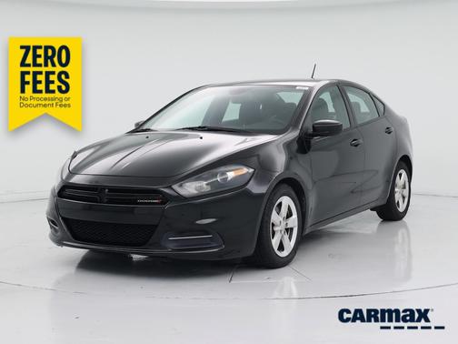 Black 2016 Dodge Dart SXT