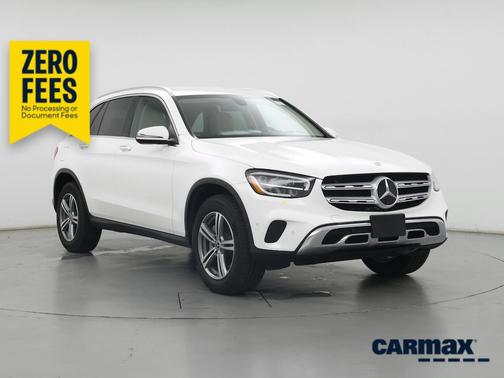 White 2021 Mercedes-Benz GLC 300