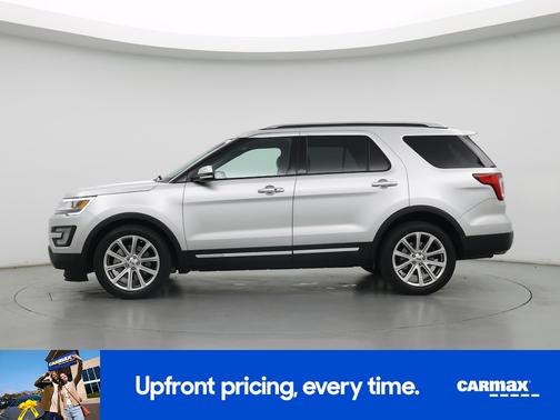 Silver 2017 Ford Explorer Limited