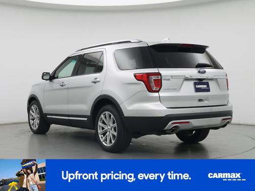 Silver 2017 Ford Explorer Limited