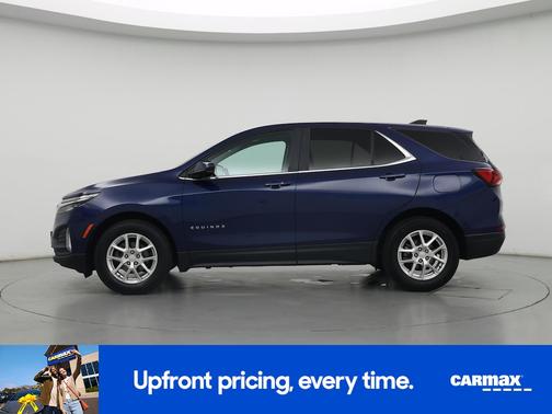 Blue 2022 Chevrolet Equinox LT