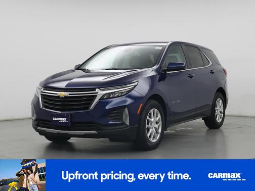 Blue 2022 Chevrolet Equinox LT