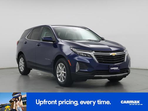 Blue 2022 Chevrolet Equinox LT