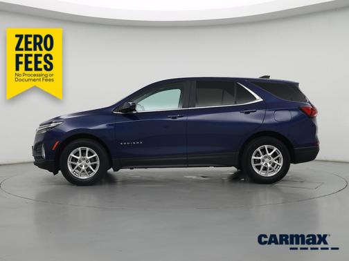 Blue 2022 Chevrolet Equinox LT