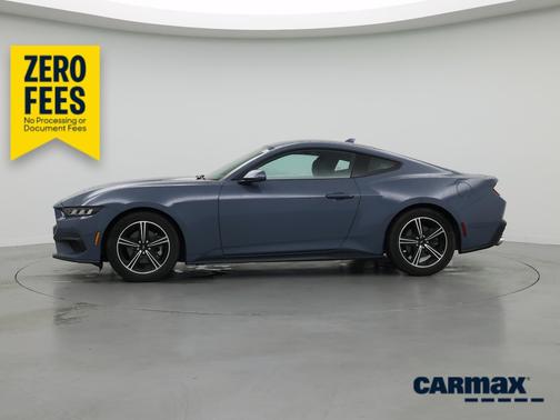 Blue 2025 Ford Mustang Ecoboost