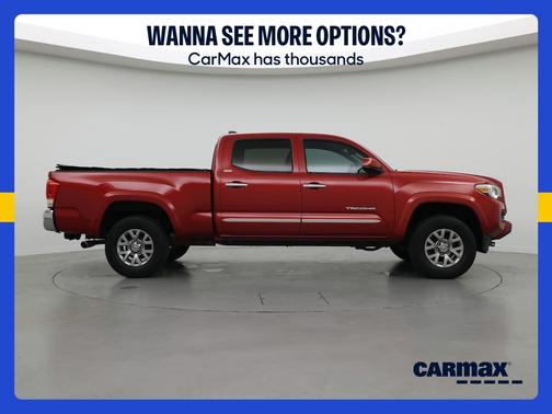 Red 2017 Toyota Tacoma SR5