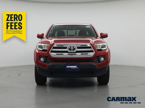 Red 2017 Toyota Tacoma SR5