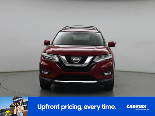 Red 2017 Nissan Rogue SL