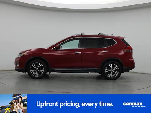 Red 2017 Nissan Rogue SL