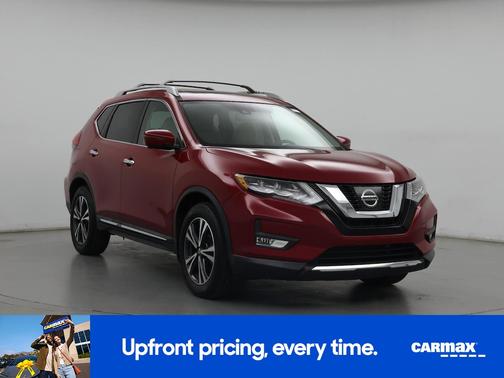 Red 2017 Nissan Rogue SL