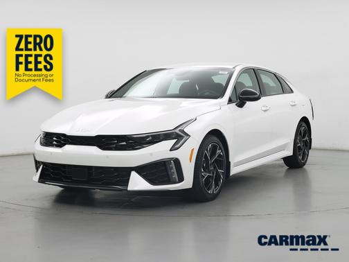 White 2025 Kia K5 GT-Line