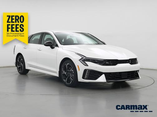 White 2025 Kia K5 GT-Line