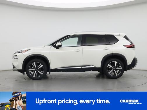 White 2023 Nissan Rogue Platinum