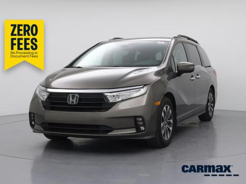 Gray 2021 Honda Odyssey EX-L