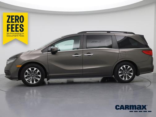 Gray 2021 Honda Odyssey EX-L