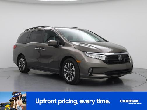 Gray 2021 Honda Odyssey EX-L