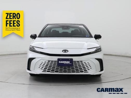 White 2025 Toyota Camry XSE